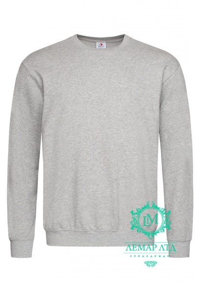 Реглан на флісі ST400 grey heather